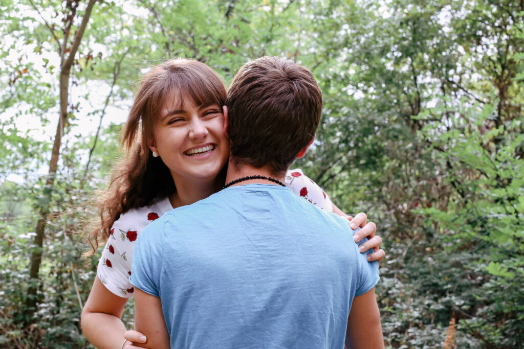 séance photo couple en extérieur